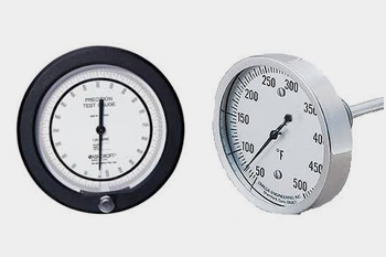 Manómetros y termómetros